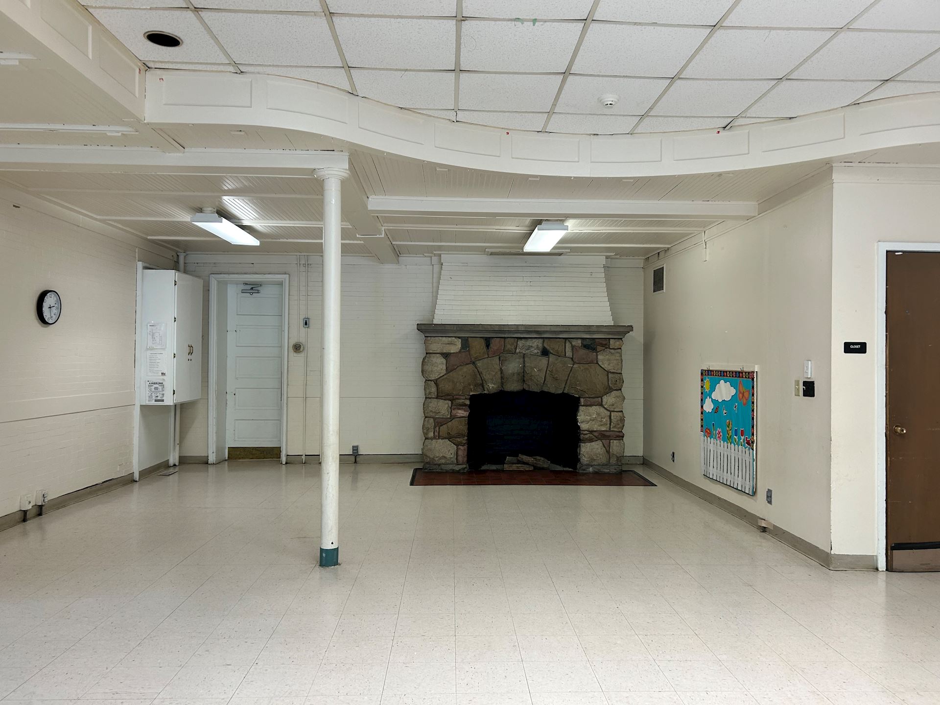 washington park pavilion main room