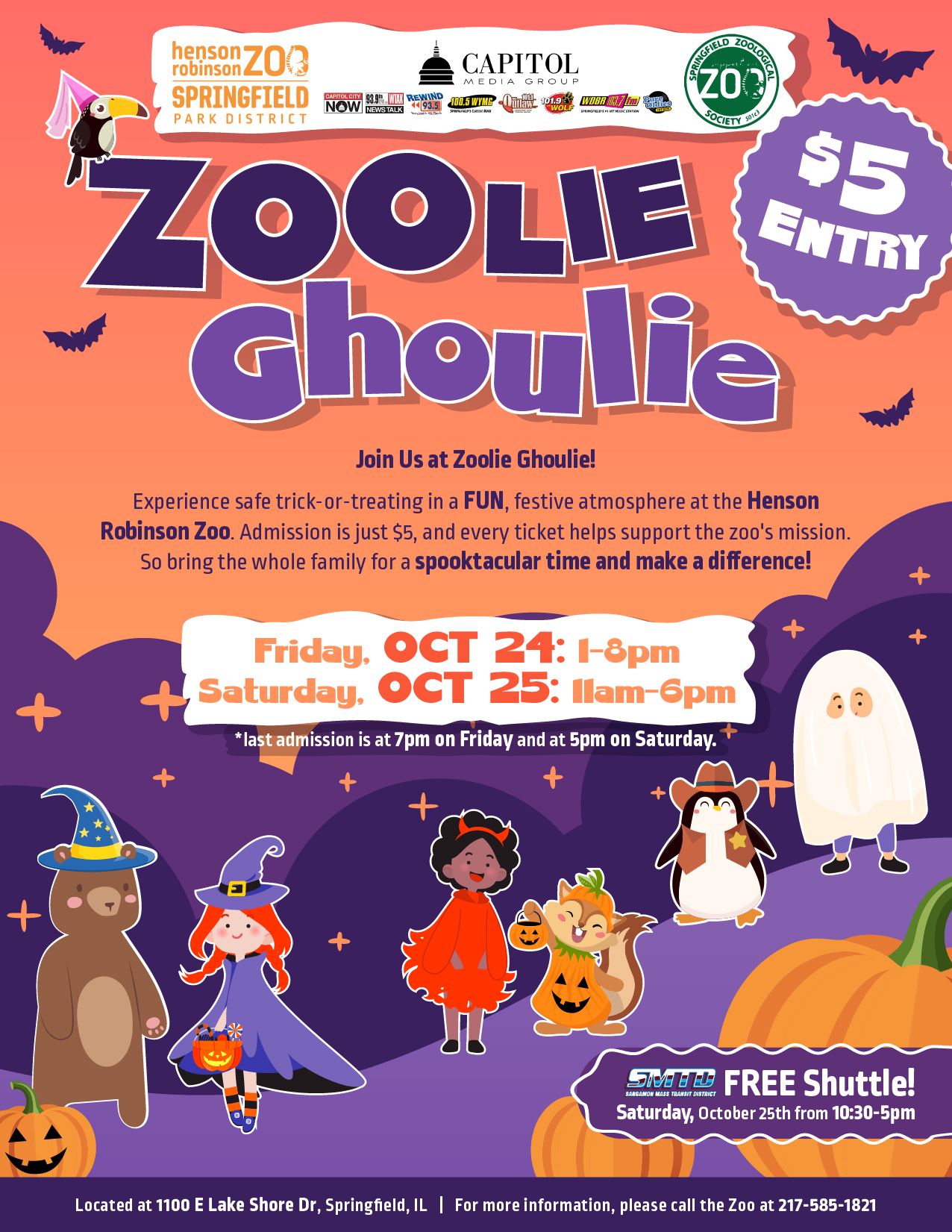 Zoolie Ghoulie | Springfield Park District