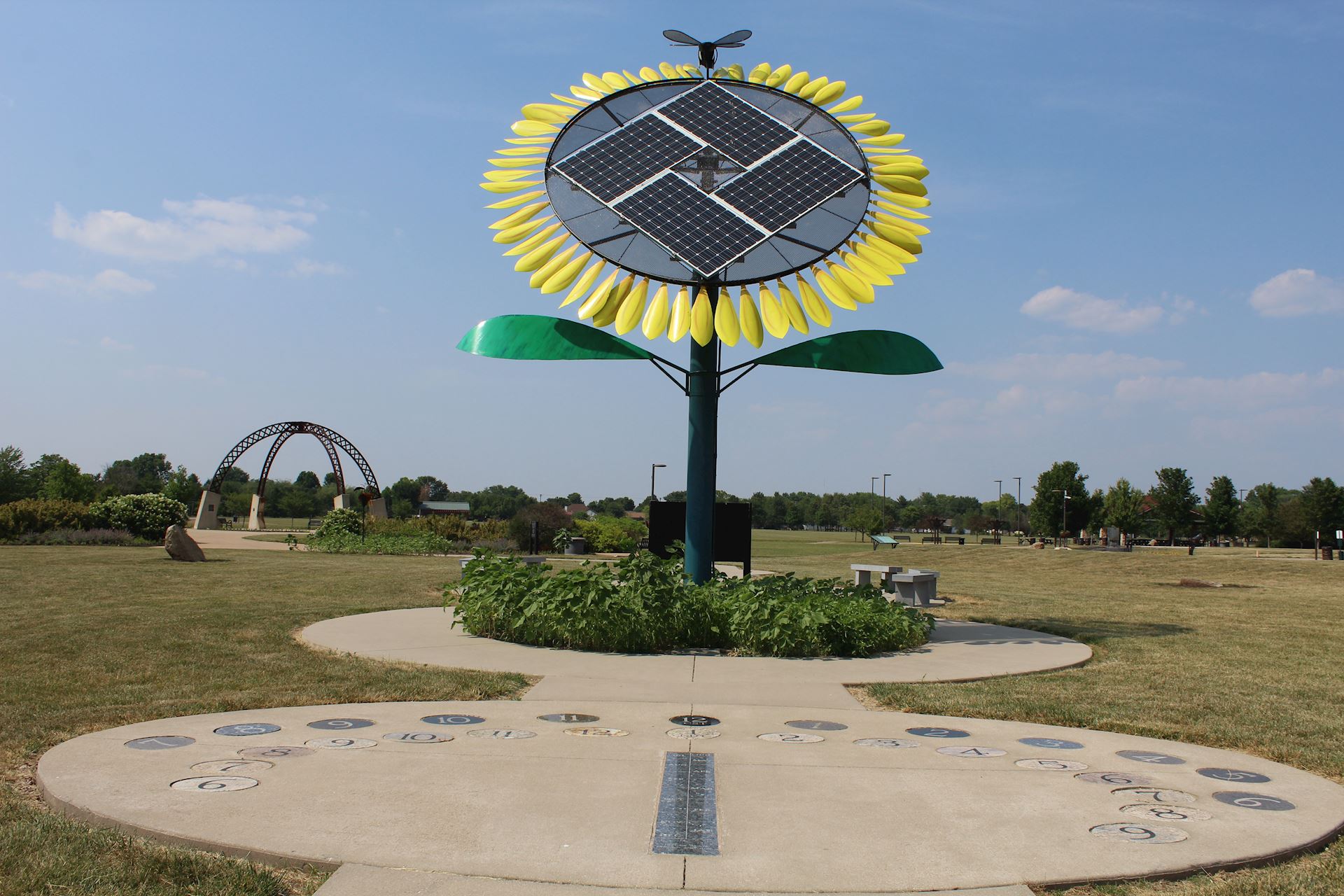 Southwind Park Sunflower and Sundial Calendar