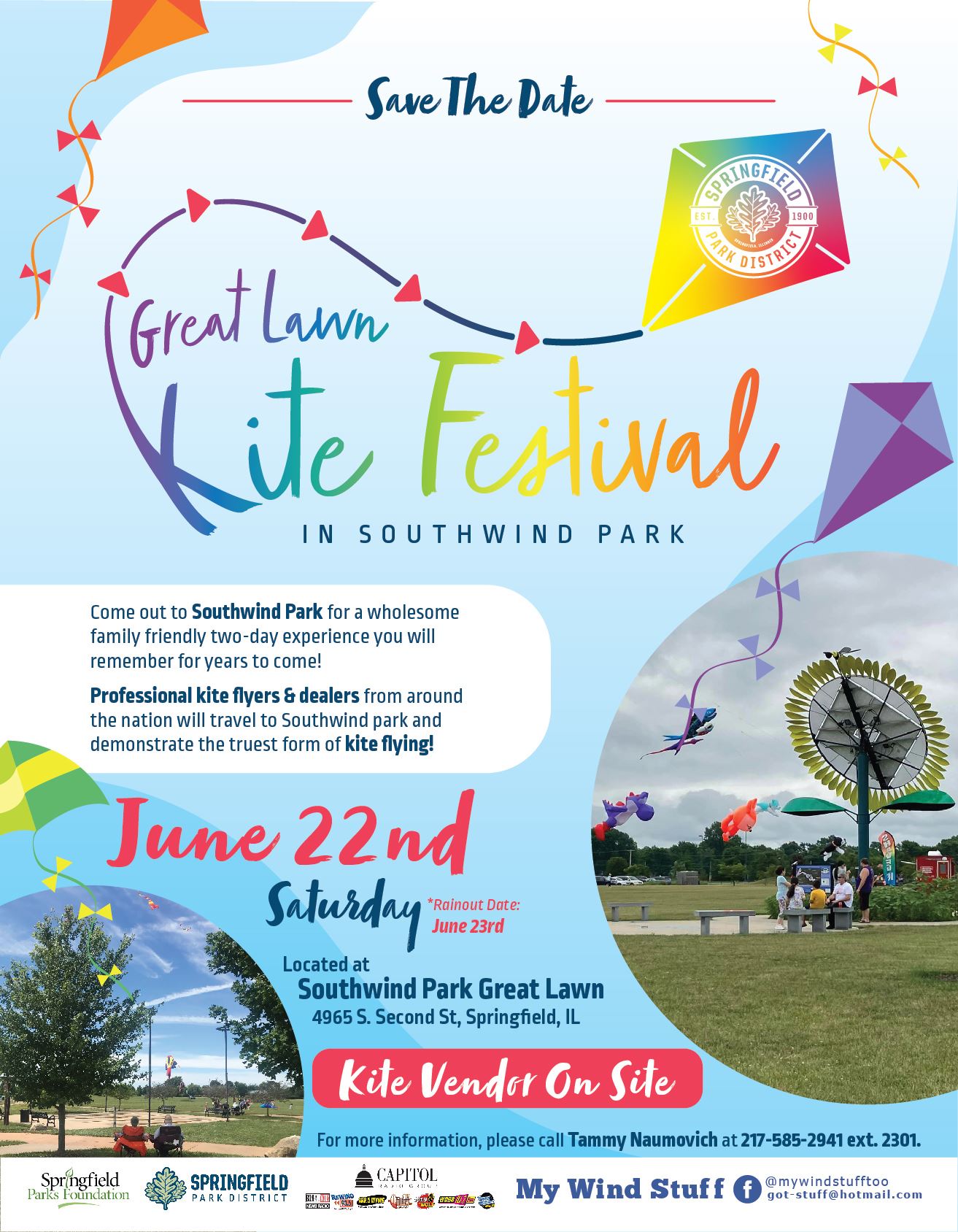 Great Lawn Kite Festival Flyer