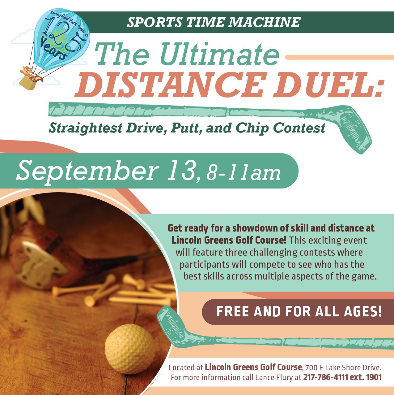 Sports Time Machine: The Ultimate Distance Duel: Straightest Drive ...