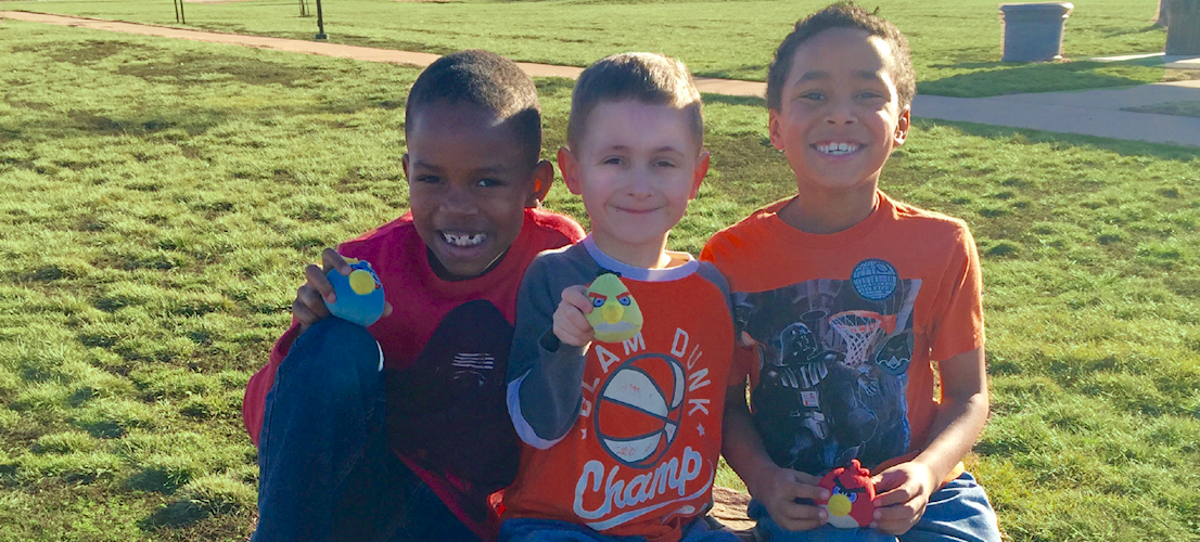 after_school_students_outdoor_painted_rock_hunting