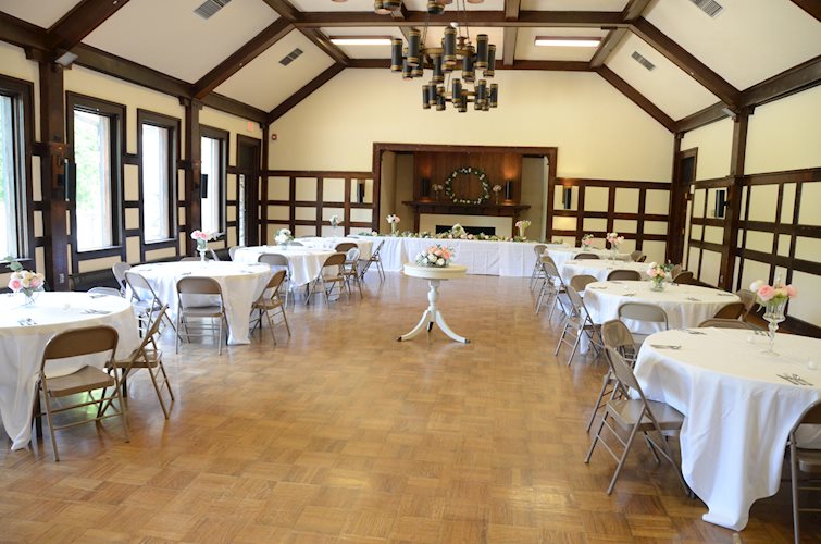 lincoln pavilion main hall, banquet area